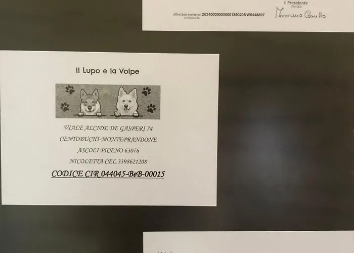 公寓 Il Lupo E La Volpe - Parcheggio Gratis